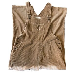 Real Comfort Corduroy Overalls Jumpsuit Chadwicks Size 10 Carpenter Cabin Phoebe